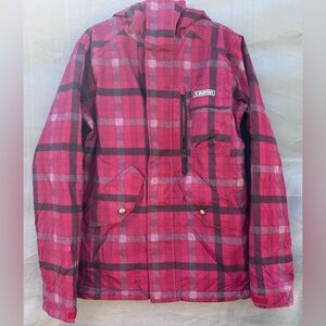 Burton White‎ Collection Men's Red and Black Jacket size XS